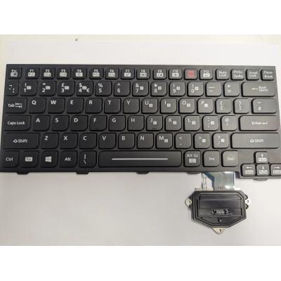 Panasonic FZ-55 Toughbook Original Backlit Chiclet Keyboard Rare Uk Layout