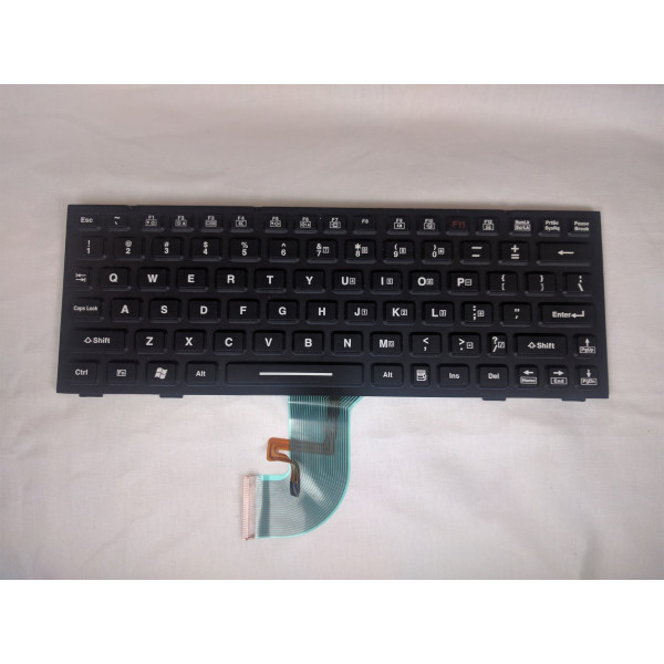 Panasonic Toughbook CF-19 and CF-18 Back-lit Rubber keyboard  Water, Dust and Sand proof, US Layout